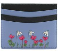 Mala Leather Snowdrop Collection Leather Card Holder/Coin Purse RFID 625_37 Blue