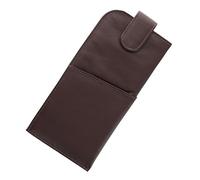 Mala Leather Soft Slim Nappa Leather Glasses Case With Tab Fastener 5104_14m