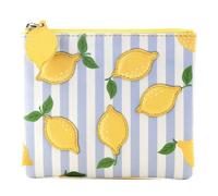 Mala Leather Sorrento Lemon Leather Coin Purse - one Size - Lemon - Leather