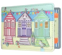 Mala Leather Southwold Collection Leather Travel Card Holder 644TC_70 Denim