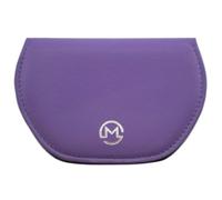 Mala Leather Super Slim Magnetic Leather Glasses Cover Case - Purple
