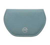 Mala Leather Super Slim Magnetic Leather Glasses Cover Case - Steel Blue