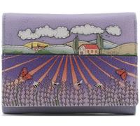 Mala Leather 'The Cotswold Collection' Small Leather Purse RFID Blocking 3672_26 Lilac