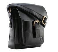 Mala Leather Toro Collection Leather Satchel with Front Pocket - one size - Black - Leather