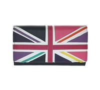 Mala Leather Union Jack Collection Leather Purse RFID Blocking 3479_29 Navy