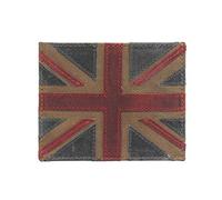 Mala Leather Union Jack Collection Slim Leather Card Holder RFID Blocking 637_29 Brown