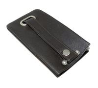 Mala Leather Verve Bell Keycase - Soft Leather Slimline Design - Brown