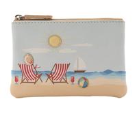 Mala leather Women's Pinky Deckchair Summer Days Coin Purse in Light Sand Mala leather Light Sand One Size