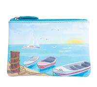 Mala leather Women's Pinky Sunset Scene Coin Purse Mala leather Multicolor One Size