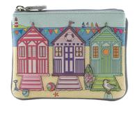 Mala leather Women's The Southwold Seafront Collection - Coin Purse Mala leather Multicolor One Size
