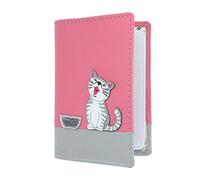 Mala Leather Ziggy Collection Leather Credit Card Holder 629_99 Pink