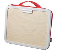 MÅLA Portable Drawing case, red35x27 cm