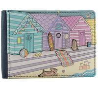 Mala Woolacombe Collection Leather Travel Card/Season Ticket Holder 604TC_18 Navy