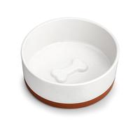 MALACASA Dog Bowls, Ceramic Dog Food and Water Bowls for Medium Size Dogs, 3.5 Cups Capacity Pet Bowl for Medium Dogs (M-3.5 Cups)
