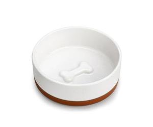MALACASA Dog Bowls, Ceramic Dog Food and Water Bowls for Small Size Dogs, 1.5 Cups Capacity Pet Bowl for Puppy & Cats (S-1.5 Cups)