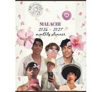 Malachi Barton Monthly Planner 2026-2027 :Colored interior - Two-Year System for for Mapping Goals, Monitoring Money, Tracking Sleep & Seeing Time Clearly