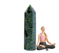 Malachite Column | Natural Crystals Decoration | Decorative for Home Design Collection and Jewellery Creation Showcase Mineralogy
