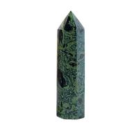 Malachite Column - Natural Crystals Decoration, Decorative for Home, Office, Design Collection and Jewellery Creation Showcase Mineralogy