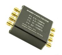 Malachite Radio PreFilter, With 4PASS Filters 1Hz To 300MHz 50 Ohm For SMA Connector Enhanced Reception