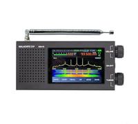 Malachite Receiver Radio, Malachite Software-Defined Radio Receiver 10KHz-2GHz, 3.5-Inch, AM/SSB/DSB/CW/NFM/WFM, Large Capacity Battery Malachite Radio