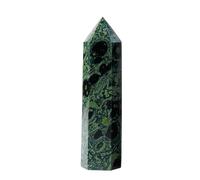 Malachite Stone Column | Natural Crystals Decoration | Mineral Table Art Decorations for Living Room Bedroom Study Bookcase