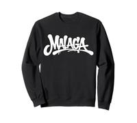 Malaga Graffiti City Street Art Handstyle Spain Souvenir Sweatshirt