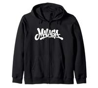 Malaga Graffiti City Street Art Handstyle Spain Souvenir Zip Hoodie
