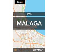 Málaga, Spain - City Map
