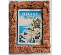 Malaga Spain fridge magnet handmade travel holidays city Souvenir Fridge Magnet 5x6 Cm APPROX