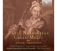 Malagoli Ruvo Schola - Early Neapolitan Cello Music [New CD]