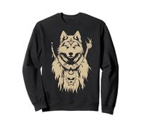 Malamute Witch Doctor Silhouette Sweatshirt
