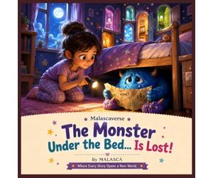 MALASCAVERSE: The Monster Under the Bed... Is Lost!: A Heartwarming Bedtime Story About Kindness, Courage, Friendship, and Discovering That Even Monsters Need a Home for Ages 3-7