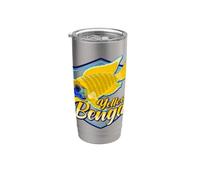 Malawi Cichlid Peacock Cichlid Fish Aulonocara Yellow Benga Stainless Steel Insulated Tumbler