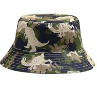 Malaxlx Baby Bucket Sun Hat Toddler Kids Cute Print Summer Outdoor Beach Hat for 6 Months - 8 Years Old Boys Girls