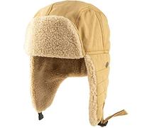 Malaxlx Winter Aviator Hat Trapper Hat for Men Women Warm Russian Ushanka Eskimo Trooper Bomber Hat Fur Ear Flaps Hats Ski Cap