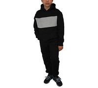 Malay Kids Hooded Tracksuit Fleece Pullover Stripe Sweatshirt Cotton Jogging Bottom