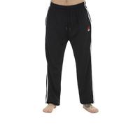 Malay Mens 2 Pack Loungewear Joggers - Soft Jersey Cotton Elastic Waist Lounge Pants with Drawstring, Comfortable Casual Tracksuit Bottoms (Black, XL)