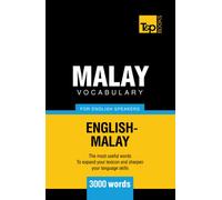 Malay vocabulary for English speakers - 3000 words (American English Collection)