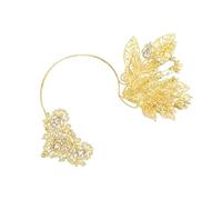 Malay Wedding Headband For Bride With Elegant Flower And Leaf Evening Party Aesthetic Hairhoop Decorative Crowns Hairhoop