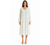 Malay Women's Thermal Nightdress Long Sleeve Floral Winter Nightie | Floral Print, Long Sleeve, Thermal Warmth, Winter Wear, Women's Nightwear