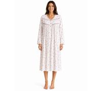 Malay Women's Thermal Nightdress Long Sleeve Floral Winter Nightie | Floral Print, Long Sleeve, Thermal Warmth, Winter Wear, Women's Nightwear