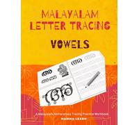 Malayalam Letter Tracing - Vowels: Malayalam Swaraksharangal