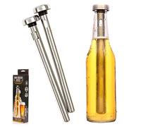 Malayas - 2PCS Beer Chiller Stick Instant Portable Stainless Steel Beer Drink Bottle Cooling Stick,Best for Home Bar, Party, Outdoor BBQ, Men Favorites
