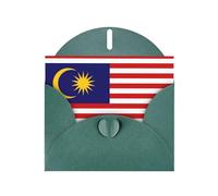 Malaysia Flag print Greeting Cards - Thank-You Cards Party Invitation Cards for Festive Celebrations