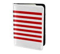 Malaysia Flag print Leather Card Case Travel Accessories Passport Holder Cover Wallet for Women Men, Black, One Size