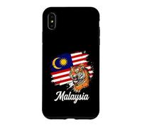 Malaysia Flag Roaring Tiger Patriotism Art Case for iPhone XS Max