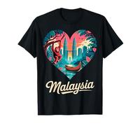 Malaysia Heart Love T-Shirt