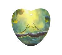 Malaysia Praying Mantis Insect Car Air Freshener Decorative Hanging Aromatherapy Tablets for Car Trucks Love form