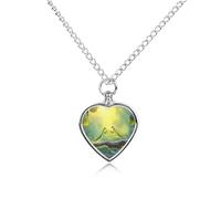 Malaysia Praying Mantis Insect Urn Necklace for Ashes Adjustable Pet Cremation Jewelry Heart Urn Pendant for Men Women