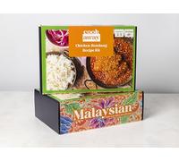 Malaysian Chicken Rendang Recipe Kit by Cookaway | Authentic Malaysian Cooking Kit | Premium Ingredients | Restaurant-Quality Meal at Home | Serves 2-3 | Foodie Gift